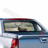 Hunting Designs Rear Window See Thru Sticker Perforated for Chevrolet Avalanche