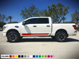 Light Side Stripes Sticker for Nissan Titan 2nd second generation gen bar mirror