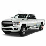 Lower Mud Splash Side Door Stripe Wrap Decal Sticker for Dodge Ram Crew Cab 1500