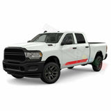 Mountains Graphic Side Doors Stripes Decal Sticker for Dodge Ram Crew Cab 2500