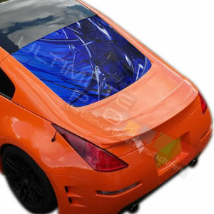 Pattern Designs Decals Window See Thru Stickers Perforated for Nissan 350z 2019