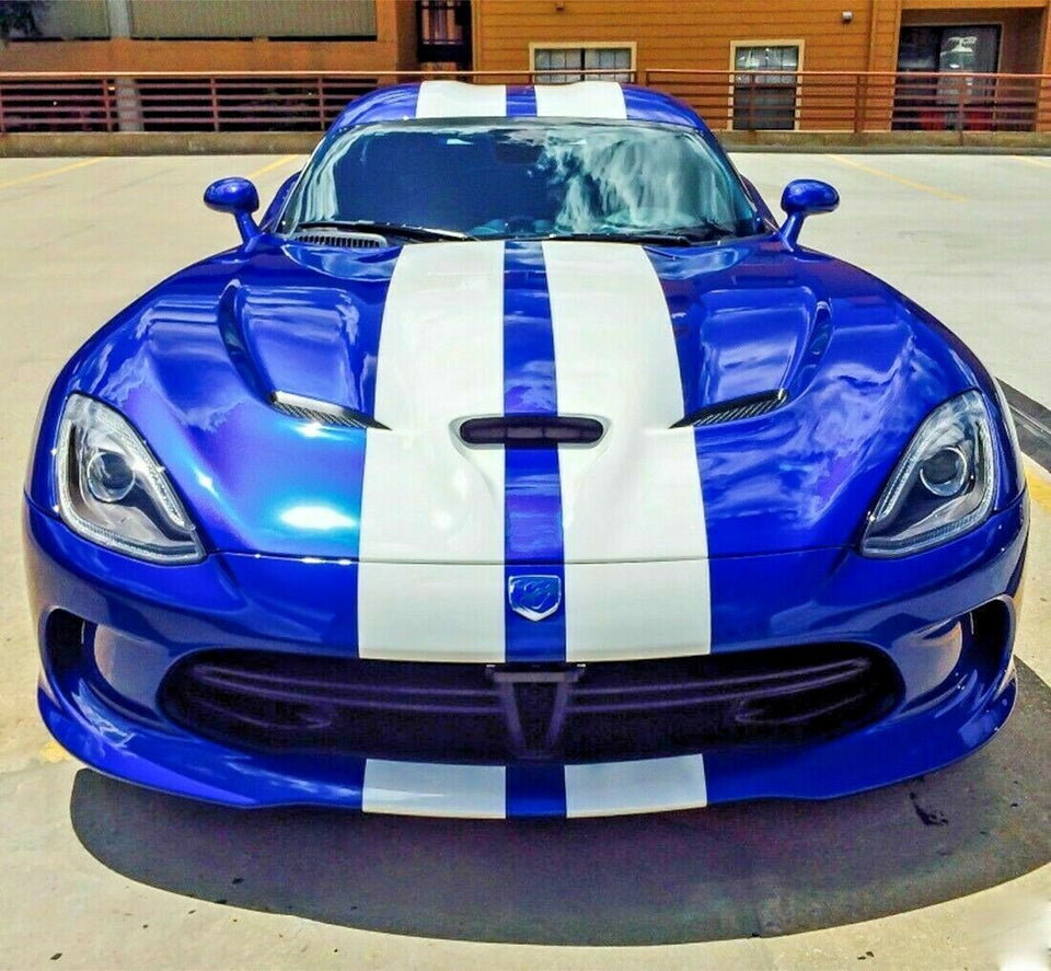 Rally Racing Body Stripe Kit for Dodge Viper SRT T/A VX 2012 2013 2014 2015 2017