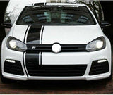 Rally Stripe Kit Sticker for VW Volkswagen Golf MK6 mk7 2014 2015 2016 2017 2018