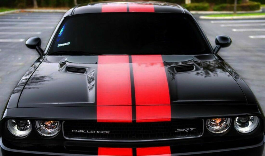 Rally Stripes Kit for Dodge challenger SRT 2009 2008 2010 2011 2012 2013 2014 2015