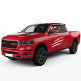 Ram Horn Graphic Side Bed Stripes Decal Sticker for Dodge Ram Crew Cab 1500 srt8