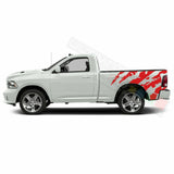 Ram Horn Graphic Side Bed Stripes Decal Sticker for Dodge Ram Regular Cab 3500