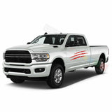 Scratch Graphic Side Bed Stripes Decal Sticker for Dodge Ram Crew Cab 3500 srt8