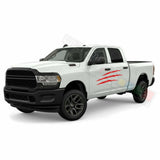 Scratch Graphic Side Bed Stripes Decal Sticker for Dodge Ram Crew Cab 3500 srt8