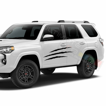 Scratch Graphic Side Bed Stripes Decal Sticker for Toyota 4Runner 2002 2003 2004