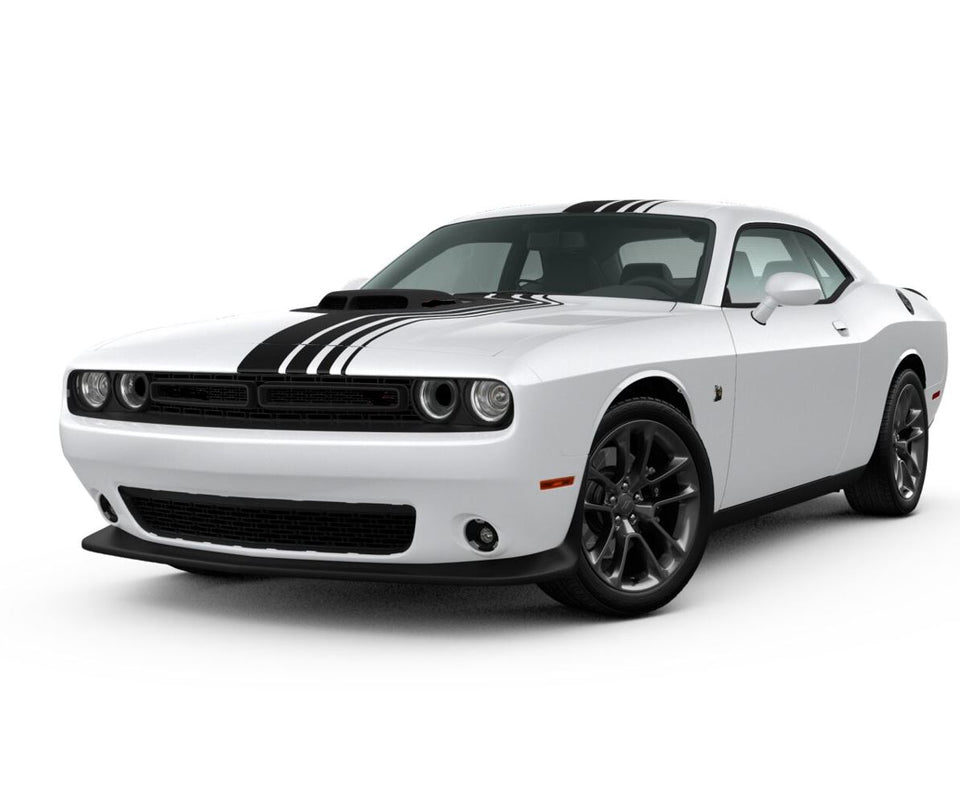 Shakedown Stripes for Dodge Challenger Decals Sticker Decal Side Door Kit scat pack