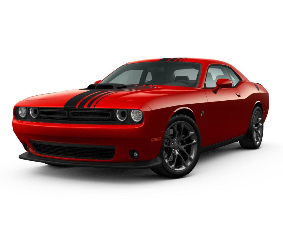 Shakedown Stripes for Dodge Challenger Decals Sticker Decal Side Door Kit scat pack
