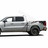 Side Bed Mud Splash Stripes Decal Sticker for Dodge Ram Crew Cab SRT8 RT 2500