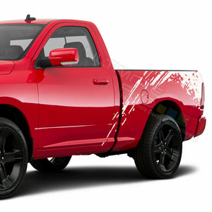 Side Bed Mud Splash Stripes Decal Sticker for Dodge Ram Regular Cab SRT8 RT 1500