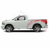 Side Bed Mud Splash Stripes Decal Sticker for Dodge Ram Regular Cab SRT8 RT 2500