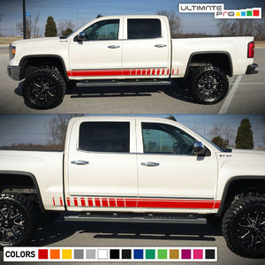 side Decal Sticker For GMC Sierra Mirror 2016 2017 2018 2019 off road 2020 bar