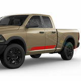 Side Door Stripes Racing Sport Wrap Decal Sticker for Dodge Ram Quad Cab 3500
