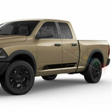 Side Door Stripes Racing Sport Wrap Decal Sticker for Dodge Ram Quad Cab 3500