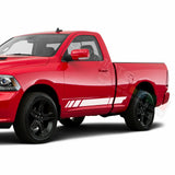 Side Door Stripes Sport Wrap Decal Sticker for Dodge Ram Regular Cab 3500  bed