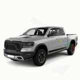 Side Doors Stripes Racing Sport Wrap Decal Sticker for Dodge Ram Crew Cab 1500