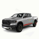 Side Doors Stripes Racing Sport Wrap Decal Sticker for Dodge Ram Crew Cab 1500