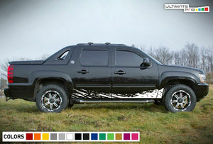 Side Mud stripe Splash for Chevrolet Avalanche GMT900 GMT805 GMT800 Z71 LS LTZ