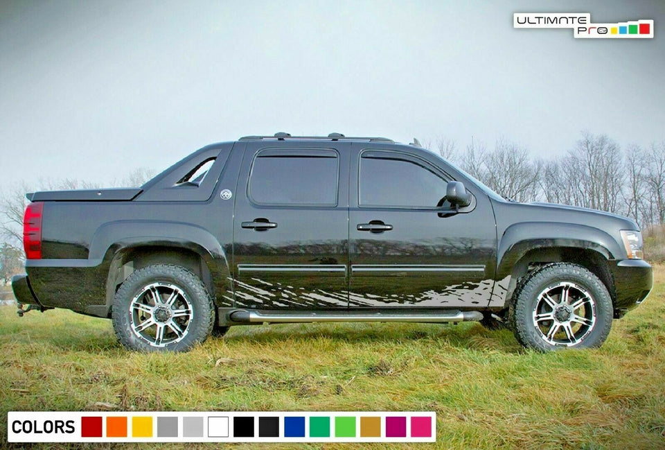 Side Mud stripe Splash for Chevrolet Avalanche GMT900 GMT805 GMT800 Z71 LS LTZ