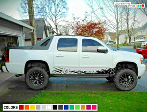 Side Mud stripe Splash for Chevrolet Avalanche GMT900 GMT805 GMT800 Z71 LS LTZ