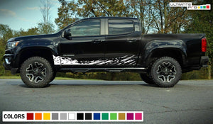 Side Mud stripe Splash for Chevrolet Colorado ZR2  Z-71 LTZ Z71 LT WT EcoTec Cab