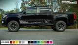 Side Mud stripe Splash for Chevrolet Colorado ZR2  Z-71 LTZ Z71 LT WT EcoTec Cab