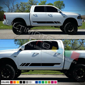 Side Stripe Bar Decal Sticker for Dodge Ram Door 2000 2001 2002 2003 2004 2005