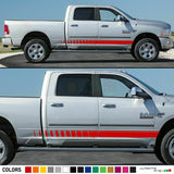 Side rocker panel  Stripe Lift for Dodge Ram 1500 2500 light pickup graphic hitch 2015 2016 2017 2018 2019 2020 2021 2022 2023 up