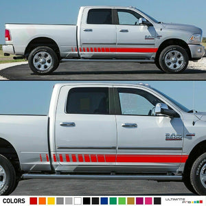 Side Stripes Decal Sticker Kit for Chevrolet Avalanche Bed Floor Mat Hard Cover