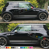 Side stripes Kit for Mini Cooper coupe s R50 R56 F55 Door Emblem sport ECU Hatch