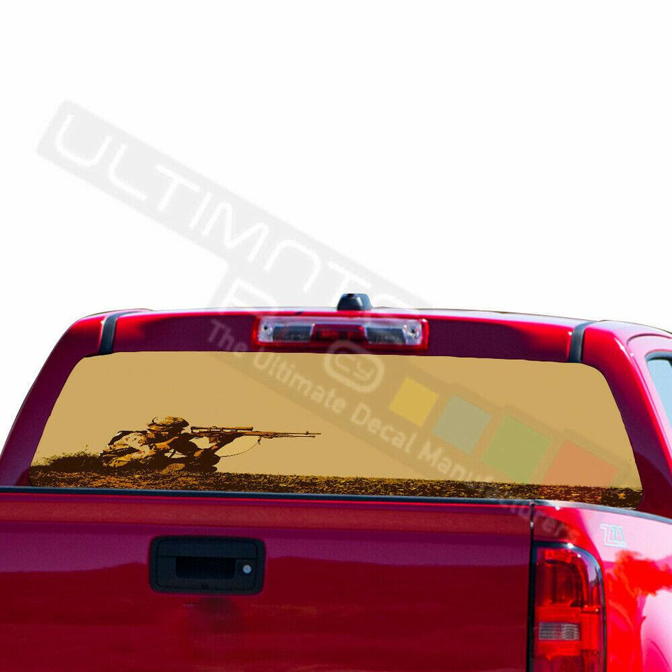 Skulls Designs Decals Rear Window Sticker Perforated for Chevrolet Avalanche