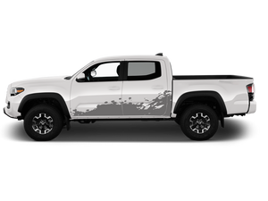 Decal For TOYOTA TACOMA Side Door Splash Design Vinyl Graphics Sticker