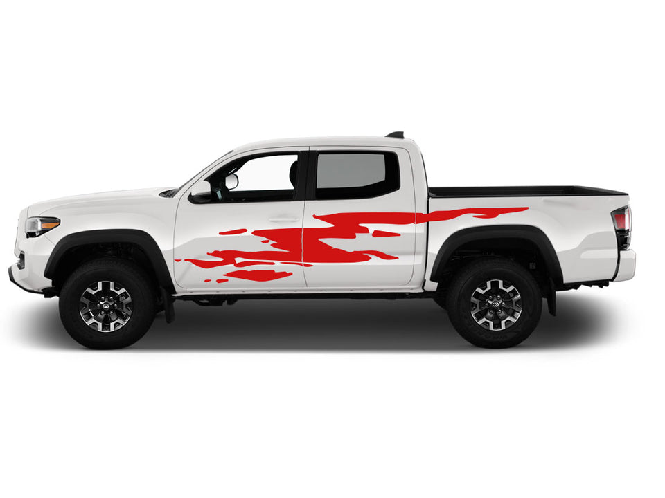 Sticker For TOYOTA TACOMA Splash Door Side Design Graphics Vinyl Decal