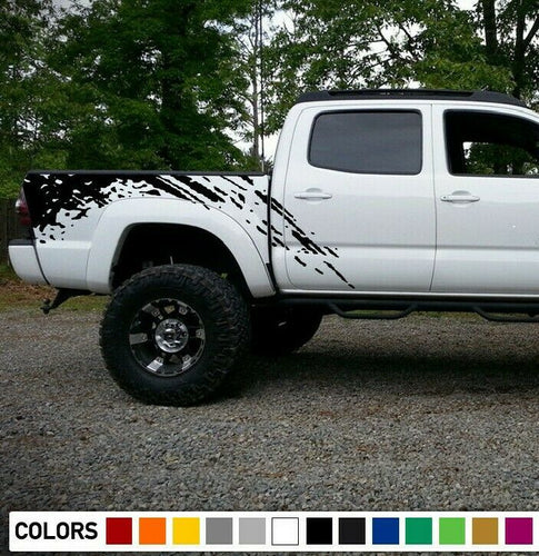 step Decal Graphic Sticker bed wrap for Chevrolet Colorado pickup bar flare vent