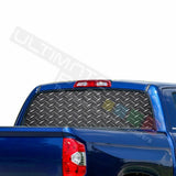 window Sticker Bomb Skin Window See Thru Stickers Perforated for Toyota Tundra 2016