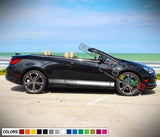 Sticker Decal for Buick Cascada side front CARBON light tail mirror bumper trim