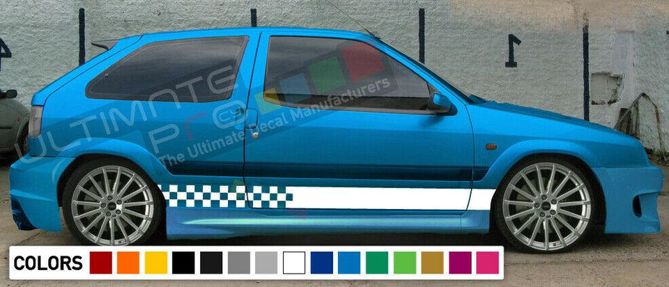 Sticker Decal for CITROEN Xsara ZX Light lip spring clear xenon hid skirt  2000