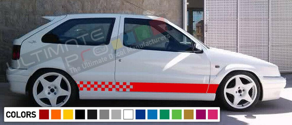 Sticker Decal for CITROEN Xsara ZX Light lip spring clear xenon hid skirt  2000