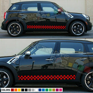 Sticker Decal for Mini Countryman R60 Side Stripes Cooper Door Mirror JCW Handle