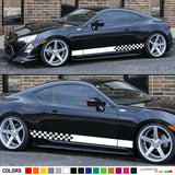 Sticker Decal for Toyota GT 86 Stripe skirt body model sport carbon xenon racing