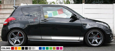 Sticker Decal Graphic Body Kit Stripes for Suzuki Swift Sport Lip Bumper Spoiler