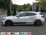 Sticker Decal Graphic Lower Door Stripe Body Kit for Mazda 3 Spoiler Bumper Side