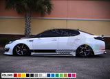 Sticker Decal Graphic Lower Stripe Kit for Kia Optima Sport Splitter LED Light