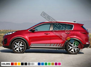 Sticker Decal Graphic Side Door Stripe Body Kit for Kia Sportage Splitter Suv