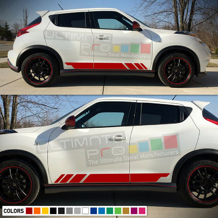 Sticker Decal Graphic Side Door Stripes for Nissan Juke SV S SL 2011-2017 Sport