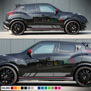 Sticker Decal Graphic Side Door Stripes for Nissan Juke SV S SL 2011-2017 Sport