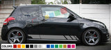 Sticker Decal Graphic Side Stripe Kit For Suzuki Swift Bumper Headlight Fender